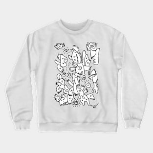 Graffiti on the phone with you my love Crewneck Sweatshirt